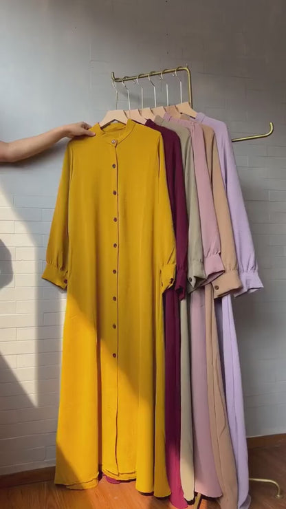 Women's Poly Linen Long Shirt